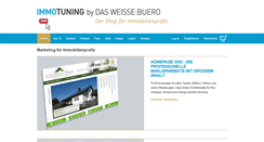 Desktop Screenshot of dasweissebuero.de